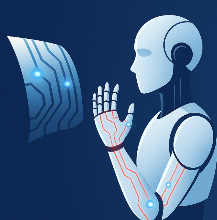 Innovationen in flexibler Elektronik und die Zukunft der elektronischen Haut bei humanoiden Robotern