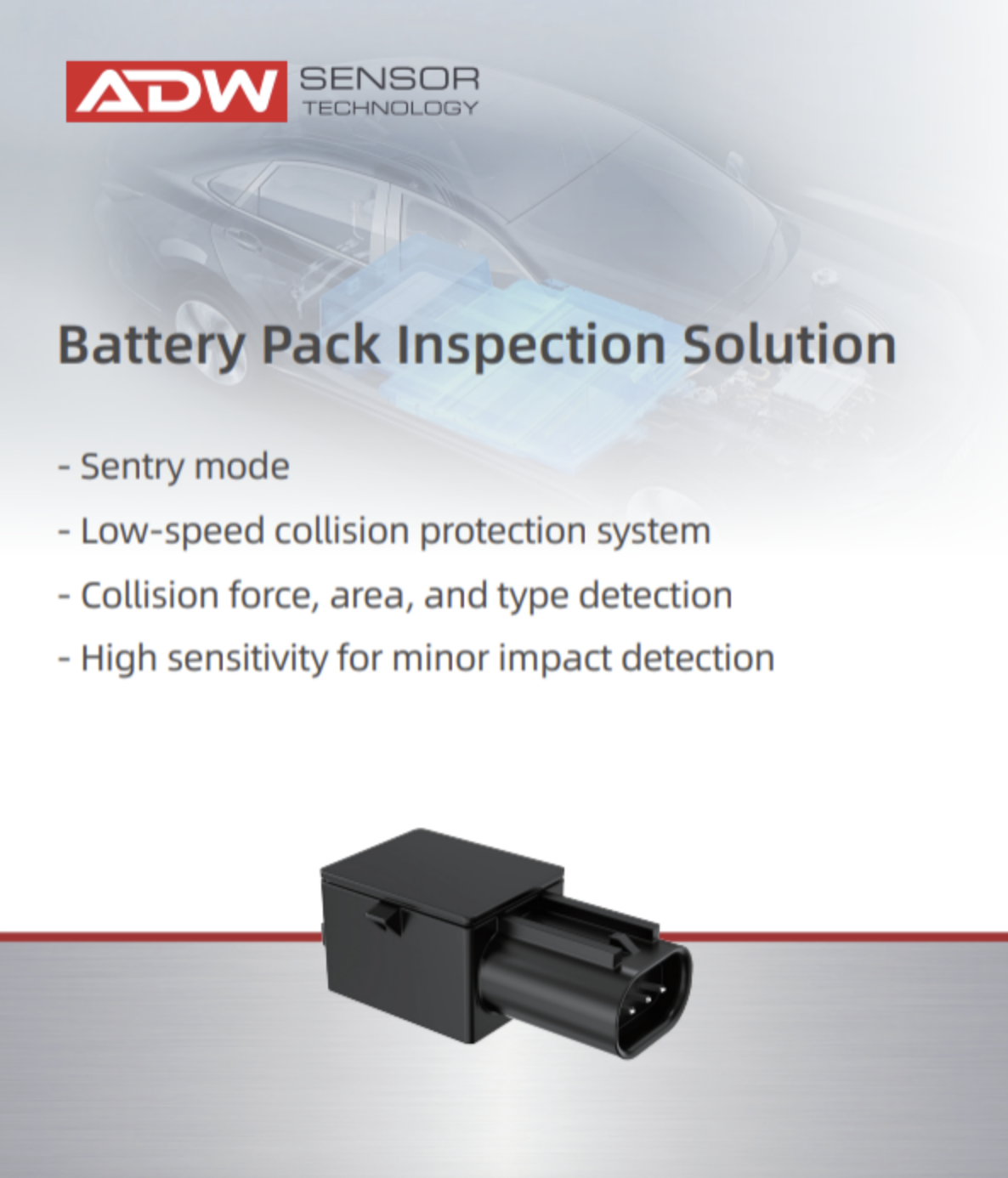 Battery Pack Inspection Solution: Proactive Safety via Tactile Surface Sensing